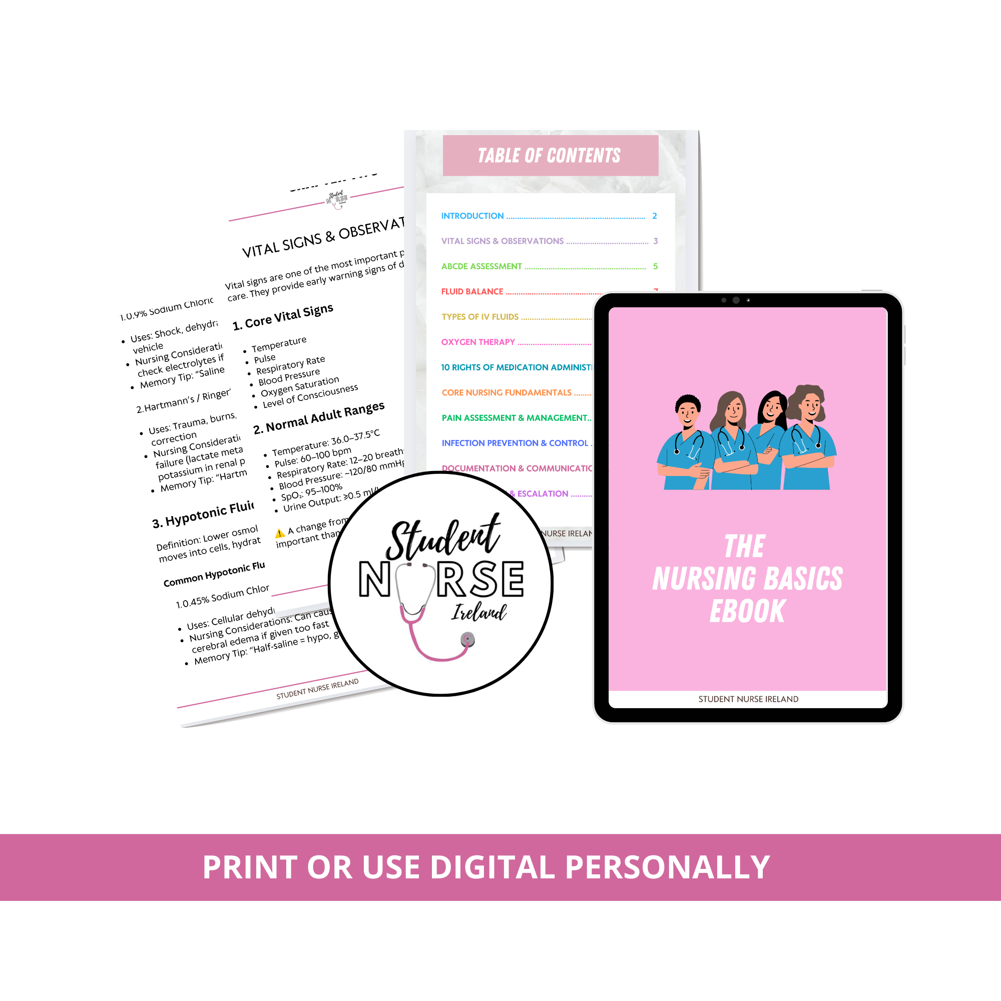 The Nursing Basics Ebook