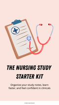 The Nursing Study Starter Kit (Free Download)